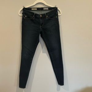 AG jeans, the legging ankle, super skinny ankle size 25R